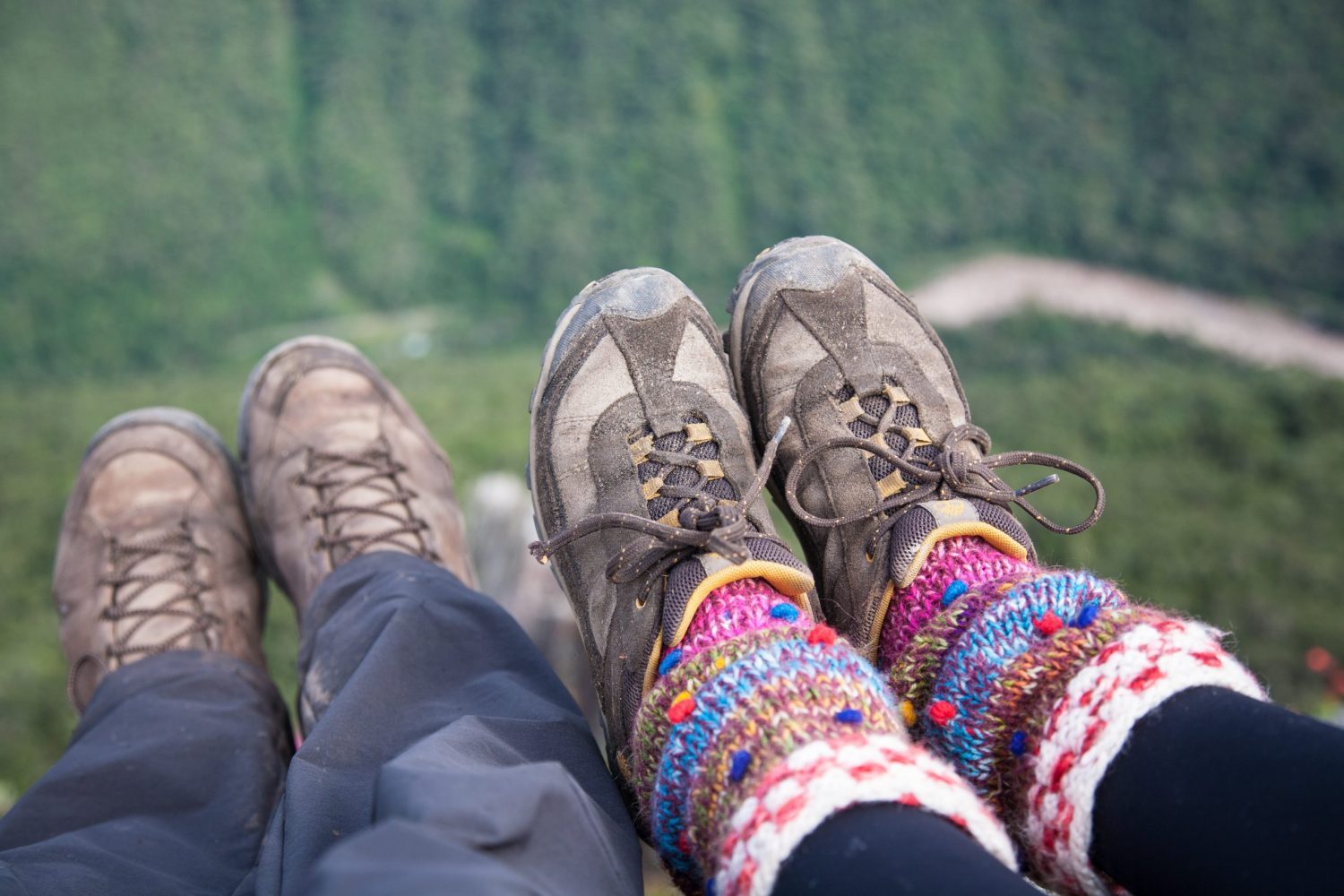 La montée vers Huayna Picchu, Pérou.